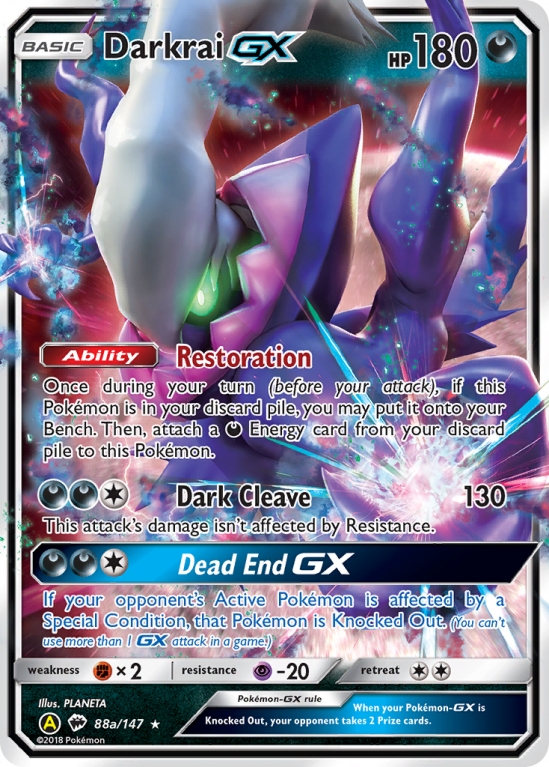 Darkrai GX (88a/147) [Alternate Art Promos] | Play N Trade Winnipeg