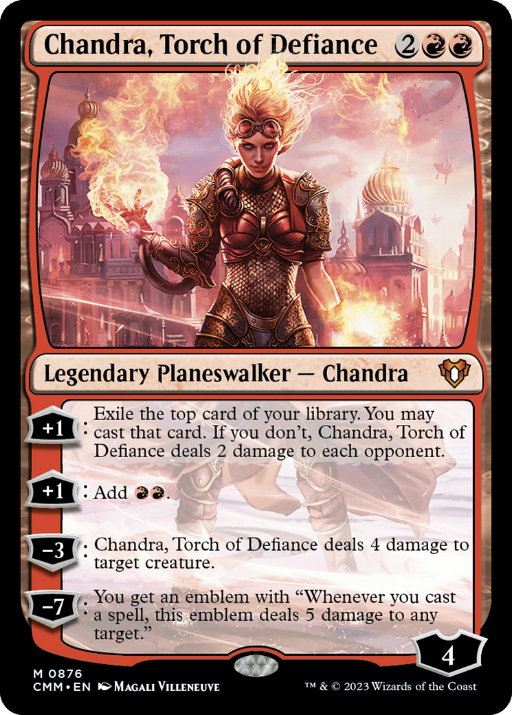 Chandra, Torch of Defiance [Commander Masters] | Play N Trade Winnipeg