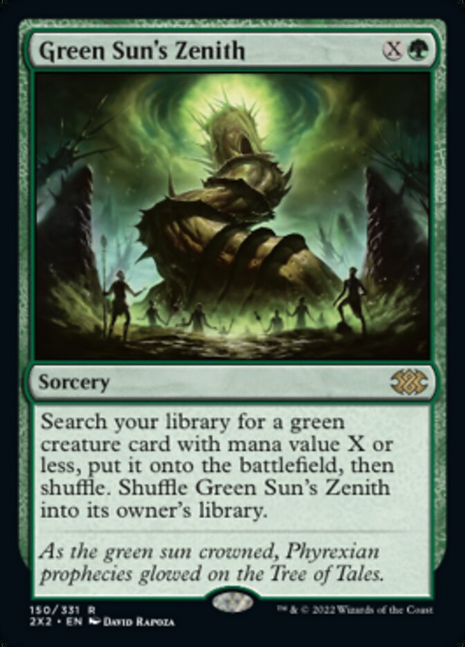 Green Sun's Zenith [Double Masters 2022] | Play N Trade Winnipeg