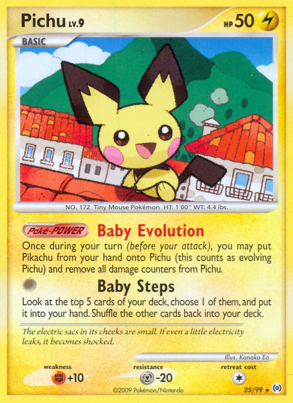 Pichu (25/99) [Platinum: Arceus] | Play N Trade Winnipeg