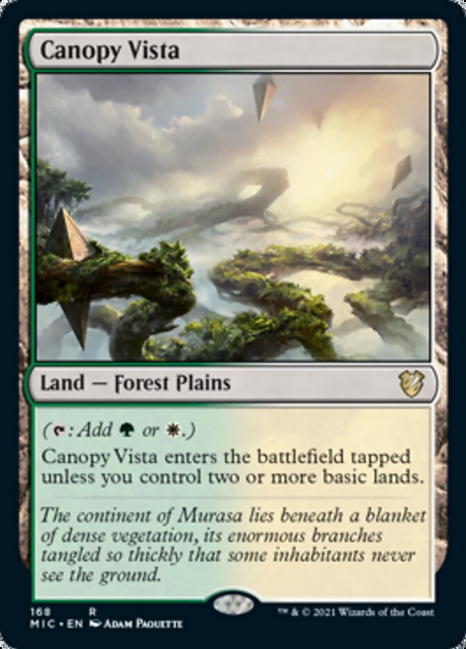 Canopy Vista [Innistrad: Midnight Hunt Commander] | Play N Trade Winnipeg