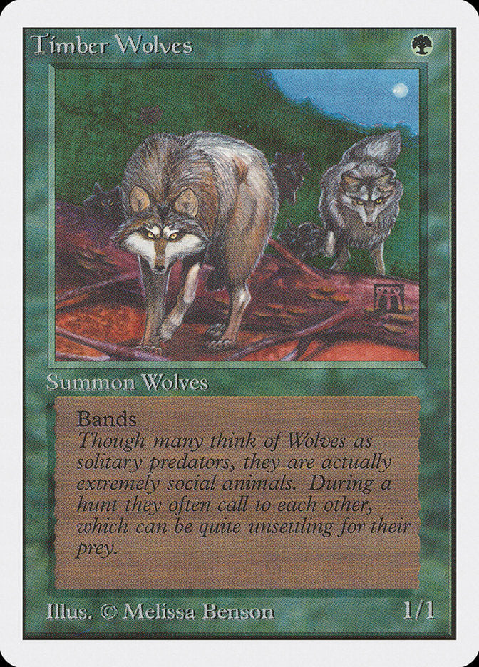 Timber Wolves [Unlimited Edition] | Play N Trade Winnipeg