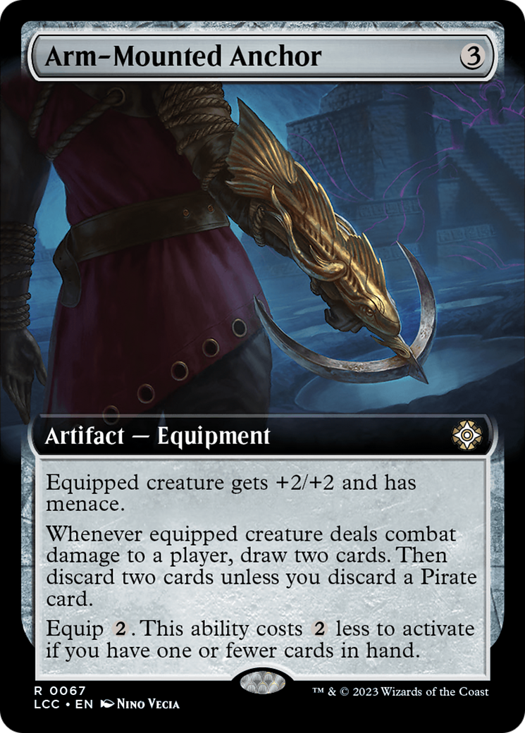 Arm-Mounted Anchor (Extended Art) [The Lost Caverns of Ixalan Commander] | Play N Trade Winnipeg