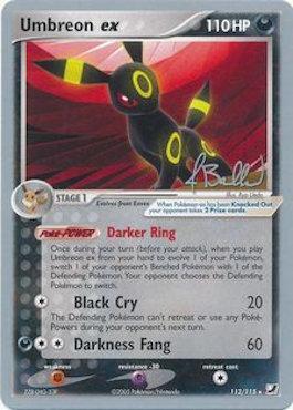 Umbreon ex (112/115) (Eeveelutions - Jimmy Ballard) [World Championships 2006] | Play N Trade Winnipeg