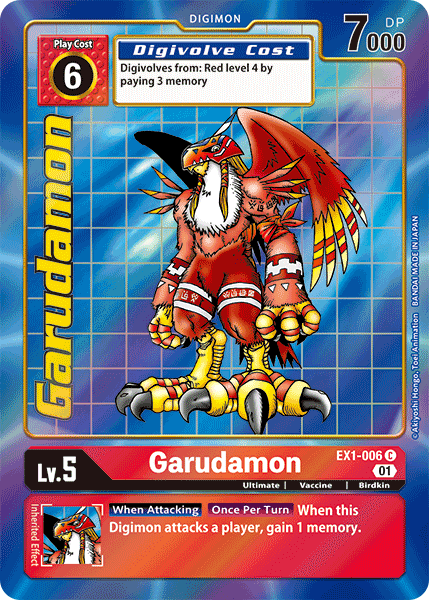 Garudamon [EX1-006] (Alternate Art) [Classic Collection] | Play N Trade Winnipeg