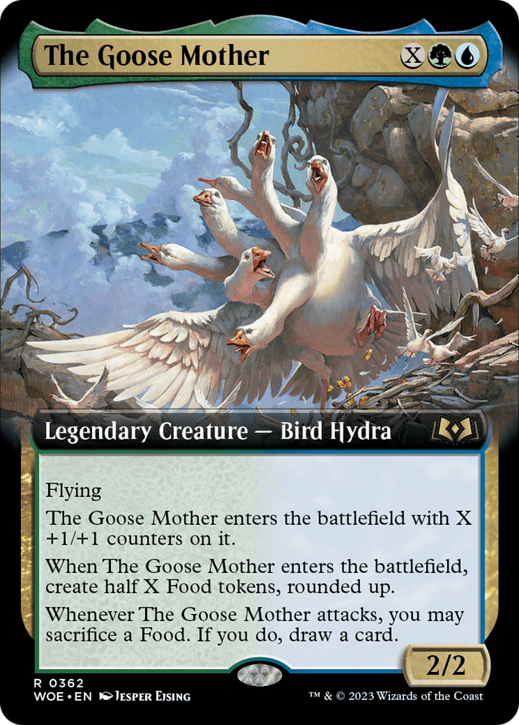 The Goose Mother (Extended Art) [Wilds of Eldraine] | Play N Trade Winnipeg