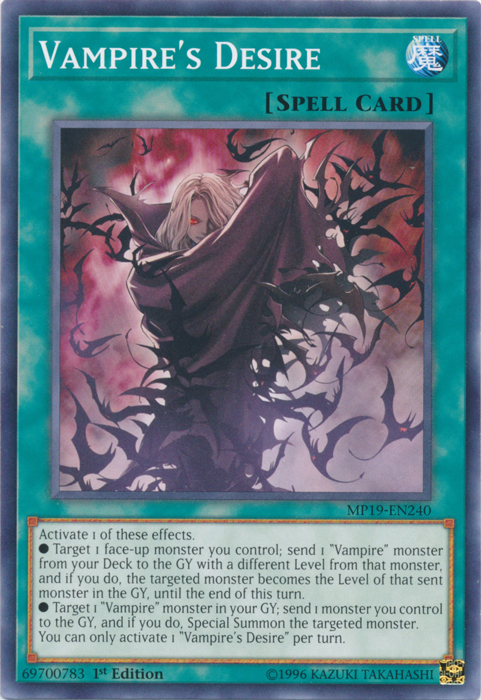 Vampire's Desire [MP19-EN240] Common | Play N Trade Winnipeg