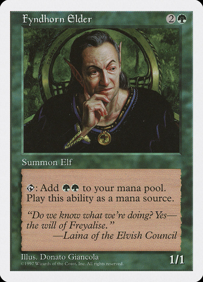 Fyndhorn Elder [Fifth Edition] | Play N Trade Winnipeg