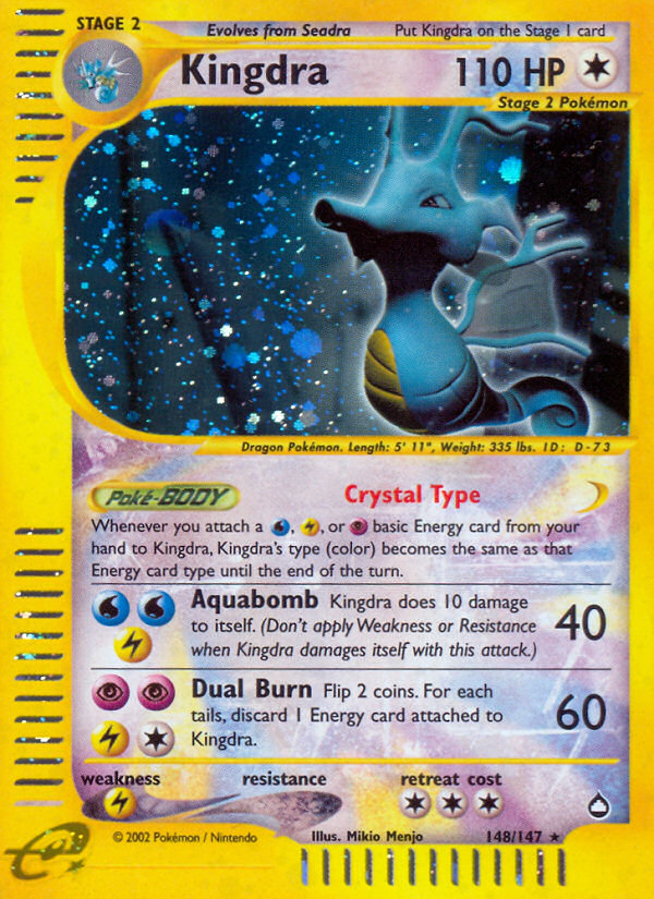 Kingdra (148/147) [Aquapolis] | Play N Trade Winnipeg