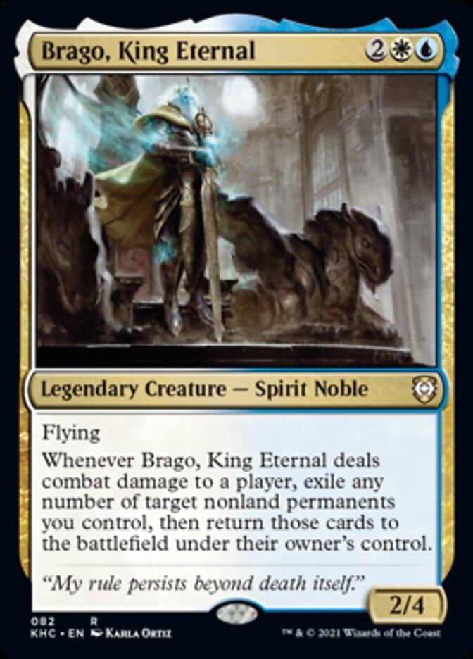 Brago, King Eternal [Kaldheim Commander] | Play N Trade Winnipeg