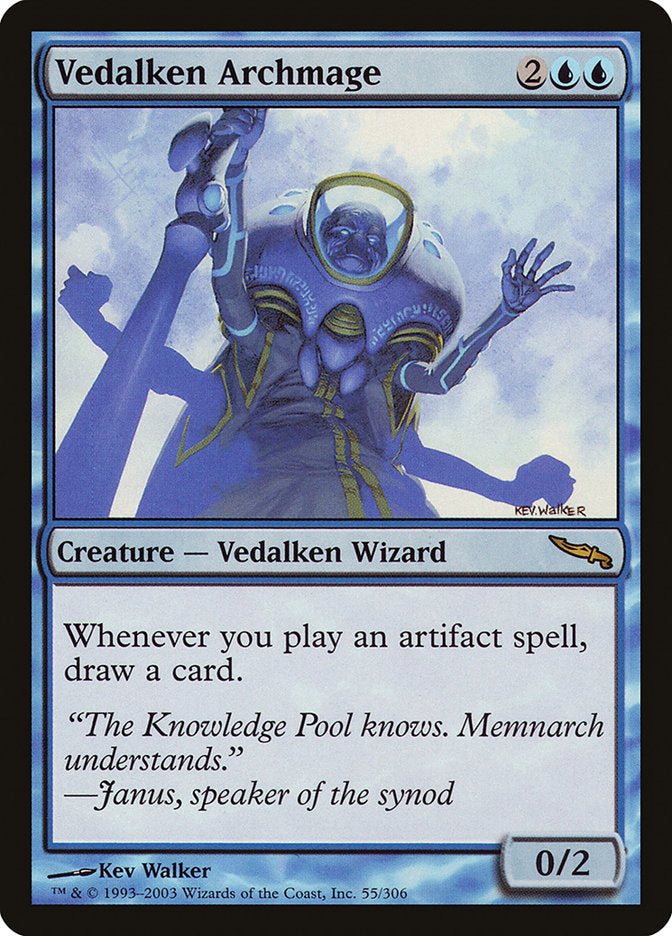 Vedalken Archmage [Mirrodin] | Play N Trade Winnipeg