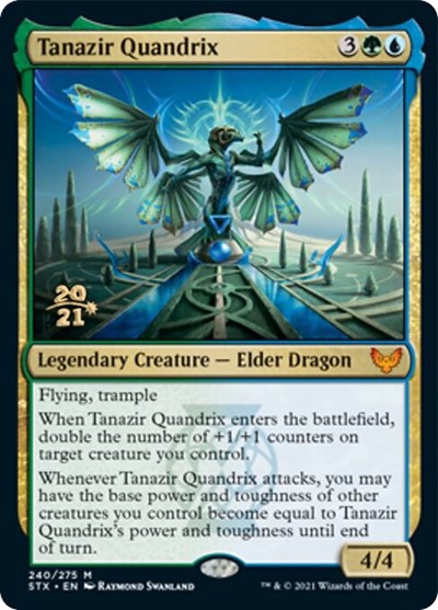 Tanazir Quandrix [Strixhaven: School of Mages Prerelease Promos] | Play N Trade Winnipeg