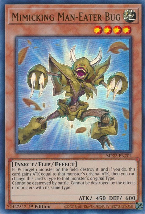 Mimicking Man-Eater Bug [MP22-EN204] Ultra Rare | Play N Trade Winnipeg