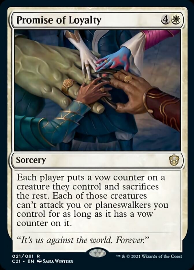 Promise of Loyalty [Commander 2021] | Play N Trade Winnipeg