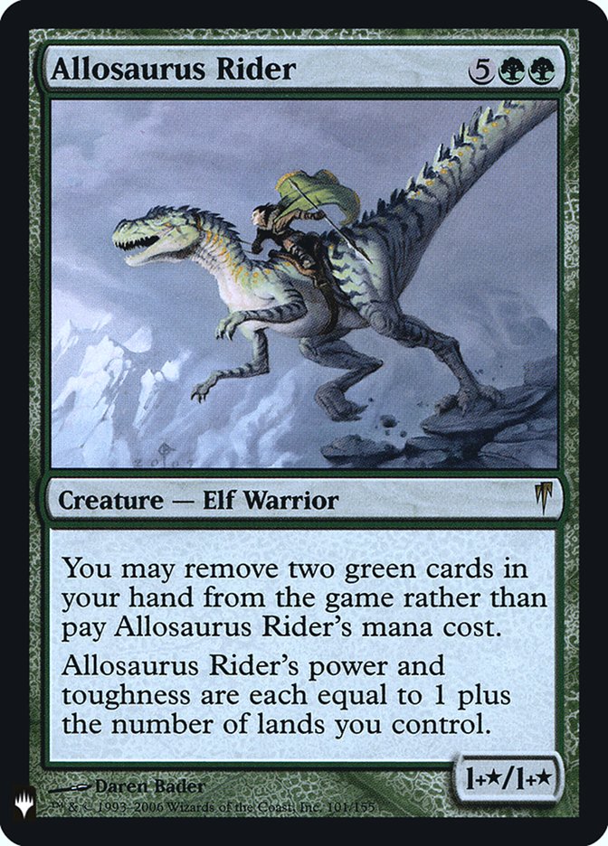 Allosaurus Rider [Mystery Booster] | Play N Trade Winnipeg