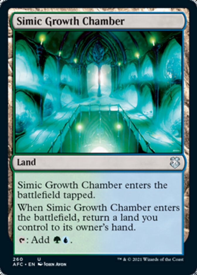 Simic Growth Chamber [Dungeons & Dragons: Adventures in the Forgotten Realms Commander] | Play N Trade Winnipeg