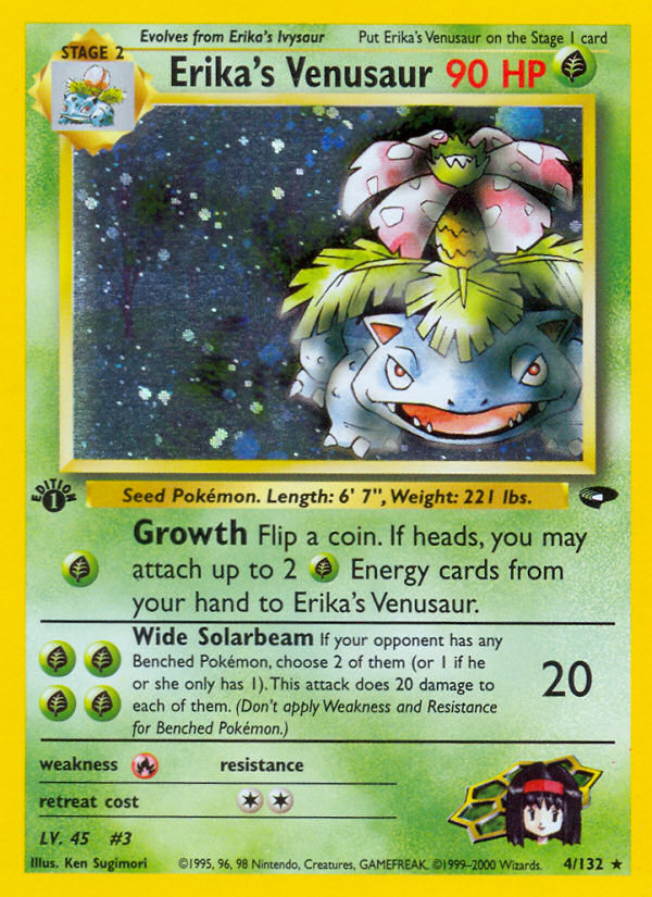 Erika's Venusaur (4/132) [Gym Challenge 1st Edition] | Play N Trade Winnipeg