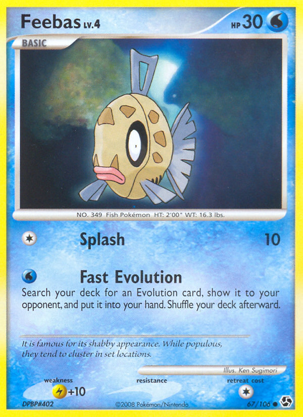 Feebas (67/106) [Diamond & Pearl: Great Encounters] | Play N Trade Winnipeg