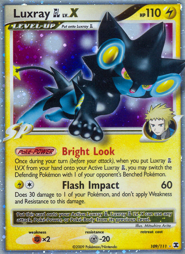 Luxray GL LV.X (109/111) [Platinum: Rising Rivals] | Play N Trade Winnipeg