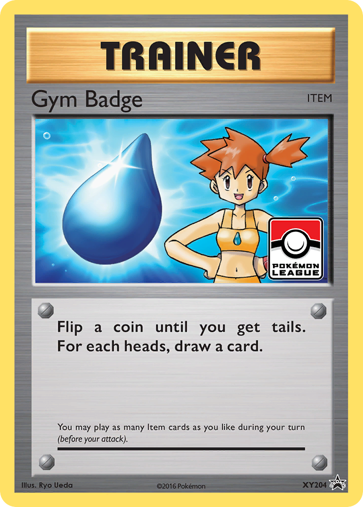 Gym Badge (XY204) (Misty) [XY: Black Star Promos] | Play N Trade Winnipeg