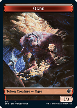 Ogre // Zombie Double-Sided Token [Starter Commander Decks] | Play N Trade Winnipeg