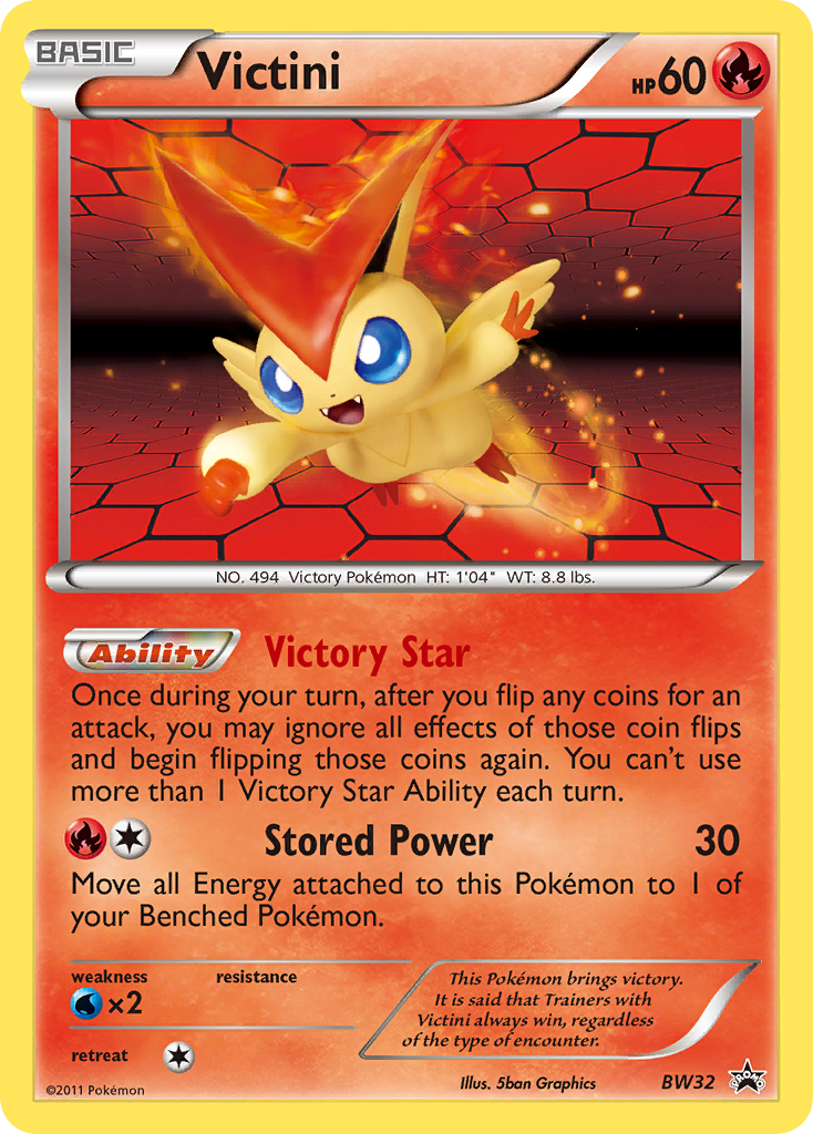 Victini (BW32) [Black & White: Black Star Promos] | Play N Trade Winnipeg