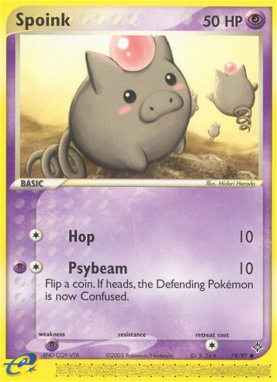 Spoink (74/97) [EX: Dragon] | Play N Trade Winnipeg