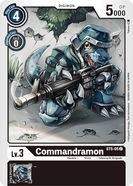 Commandramon [ST5-05] [Starter Deck: Machine Black] | Play N Trade Winnipeg