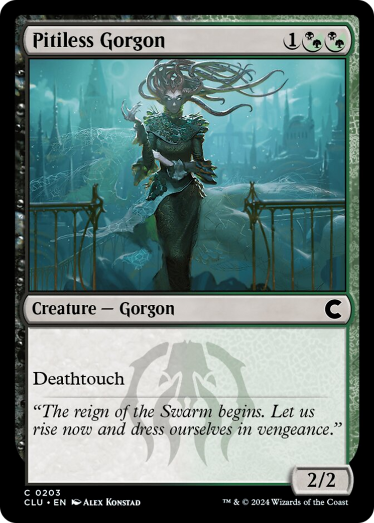 Pitiless Gorgon [Ravnica: Clue Edition] | Play N Trade Winnipeg