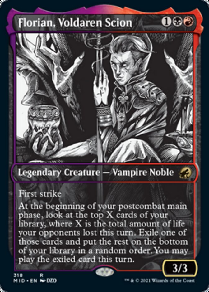 Florian, Voldaren Scion (Showcase Eternal Night) [Innistrad: Midnight Hunt] | Play N Trade Winnipeg