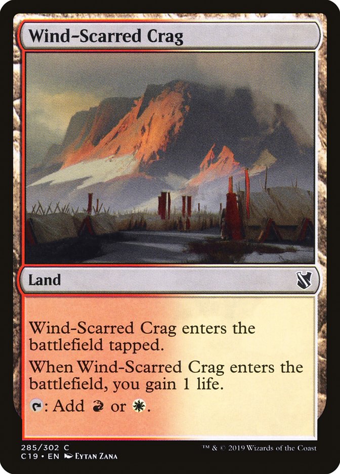 Wind-Scarred Crag [Commander 2019] | Play N Trade Winnipeg