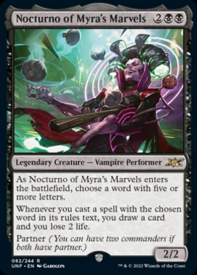 Nocturno of Myra's Marvels [Unfinity] | Play N Trade Winnipeg