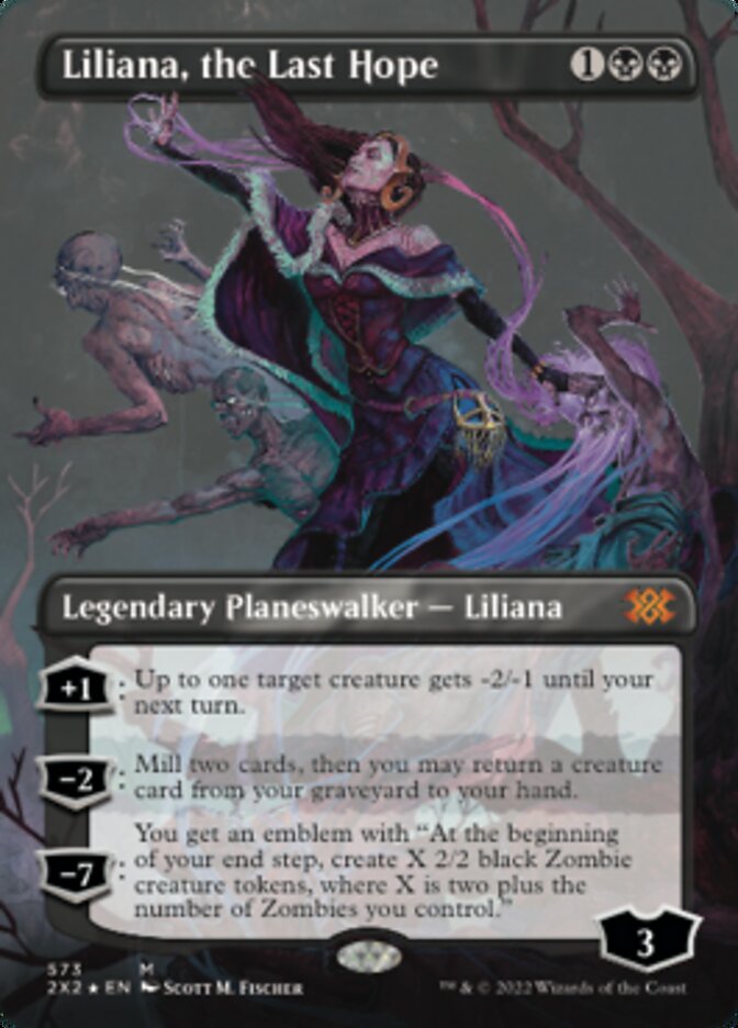 Liliana, the Last Hope (Textured Foil) [Double Masters 2022] | Play N Trade Winnipeg