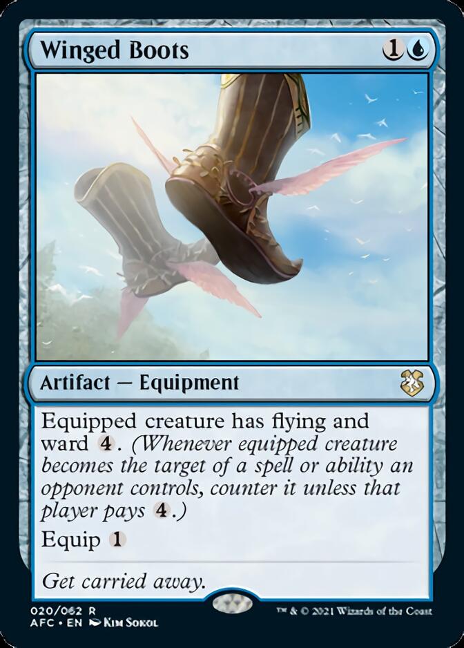 Winged Boots [Dungeons & Dragons: Adventures in the Forgotten Realms Commander] | Play N Trade Winnipeg