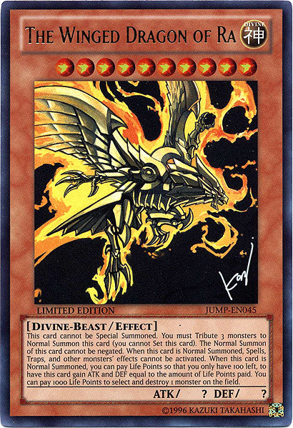 The Winged Dragon of Ra [JUMP-EN045] Ultra Rare | Play N Trade Winnipeg