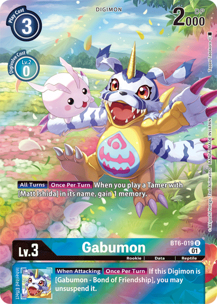 Gabumon [BT6-019] (Alternate Art) [Double Diamond] | Play N Trade Winnipeg