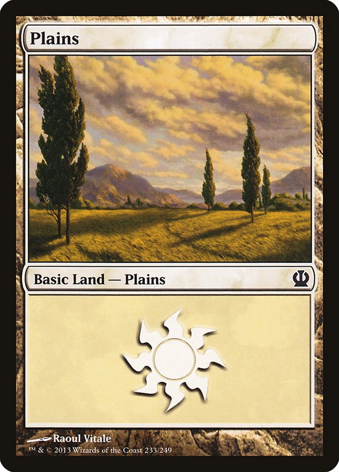 Plains (233) [Theros] | Play N Trade Winnipeg