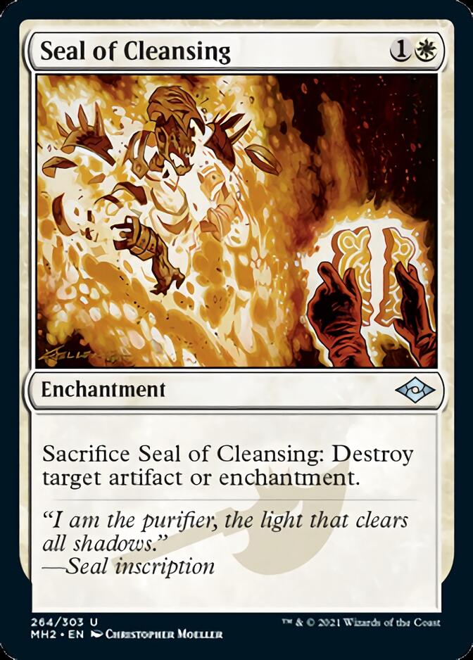 Seal of Cleansing (Foil Etched) [Modern Horizons 2] | Play N Trade Winnipeg