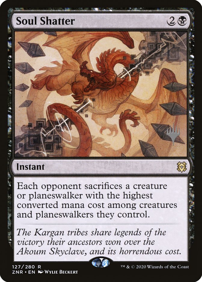 Soul Shatter (Promo Pack) [Zendikar Rising Promos] | Play N Trade Winnipeg