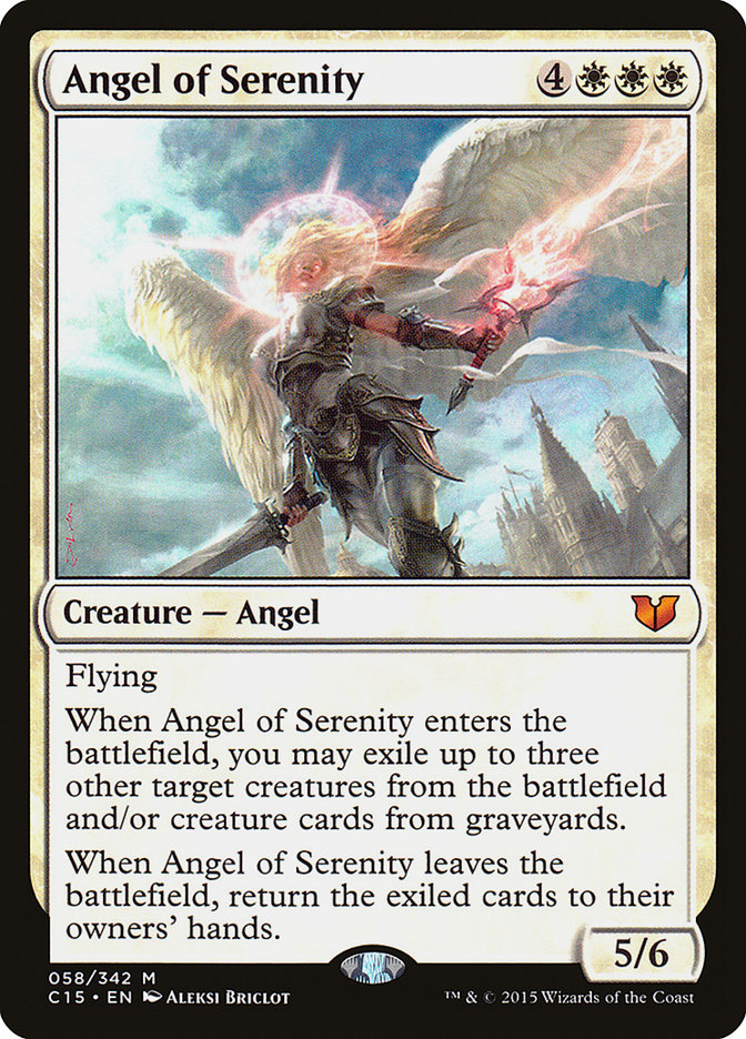 Angel of Serenity [Commander 2015] | Play N Trade Winnipeg