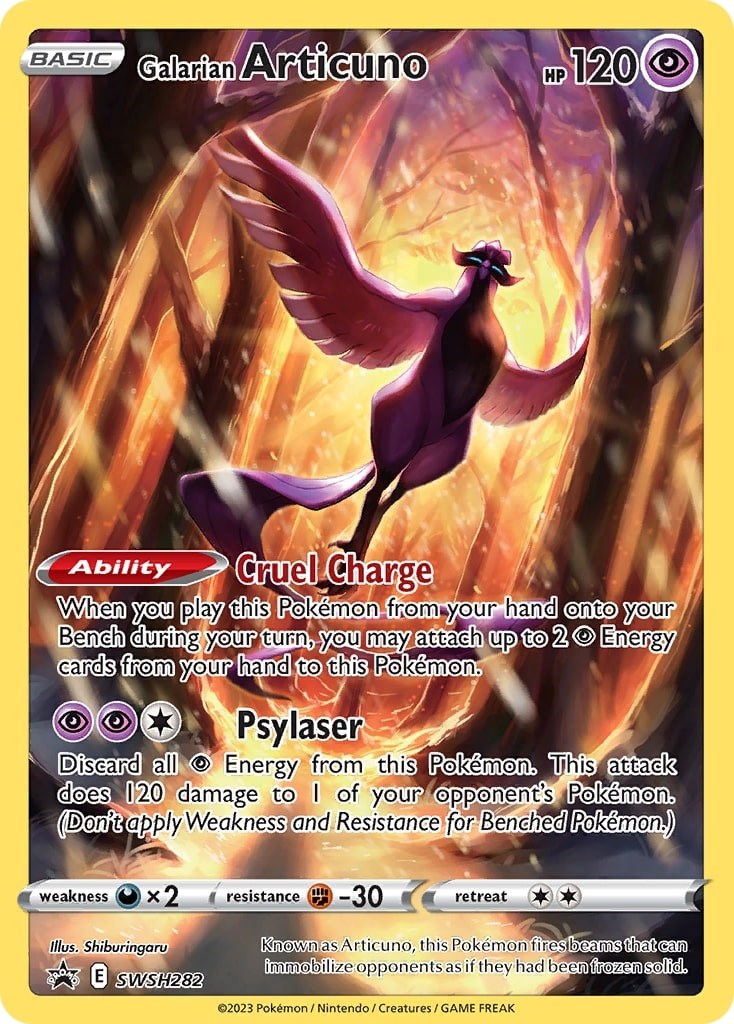 Galarian Articuno (SWSH282) [Sword & Shield: Black Star Promos] | Play N Trade Winnipeg