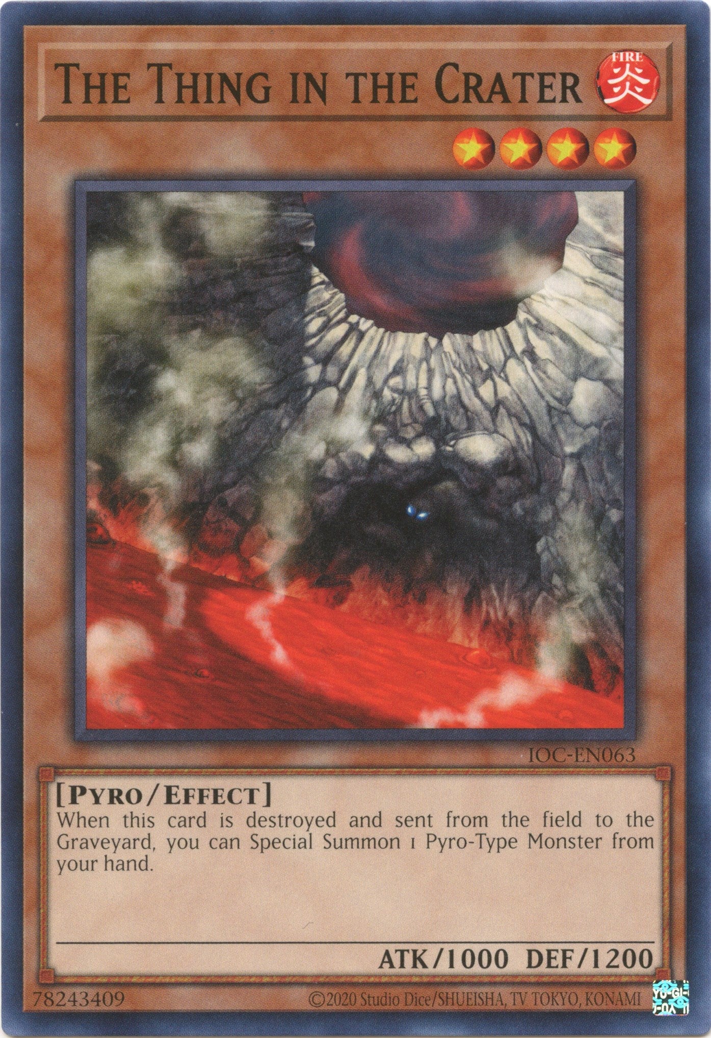 The Thing in the Crater (25th Anniversary) [IOC-EN063] Common | Play N Trade Winnipeg