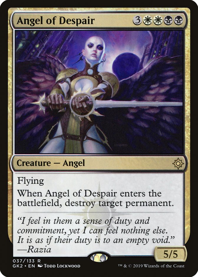 Angel of Despair [Ravnica Allegiance Guild Kit] | Play N Trade Winnipeg