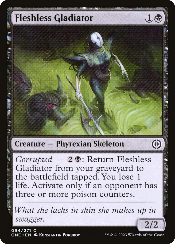 Fleshless Gladiator [Phyrexia: All Will Be One] | Play N Trade Winnipeg