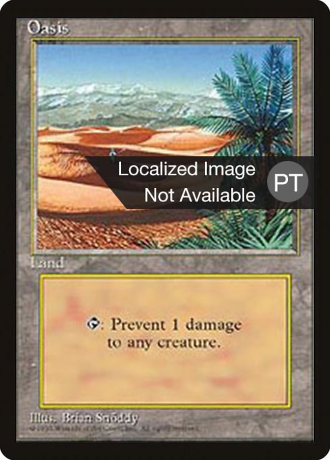 Oasis [Fourth Edition (Foreign Black Border)] | Play N Trade Winnipeg