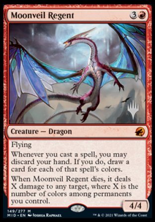 Moonveil Regent (Promo Pack) [Innistrad: Midnight Hunt Promos] | Play N Trade Winnipeg