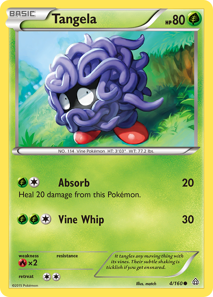 Tangela (4/160) [XY: Primal Clash] | Play N Trade Winnipeg