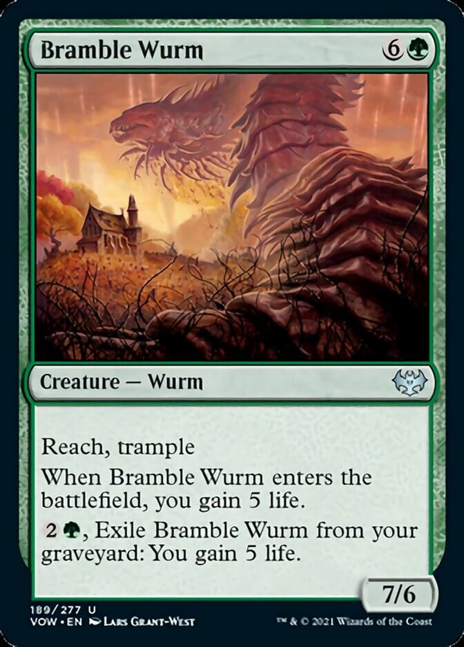 Bramble Wurm [Innistrad: Crimson Vow] | Play N Trade Winnipeg