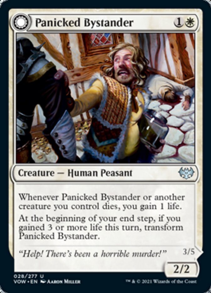 Panicked Bystander // Cackling Culprit [Innistrad: Crimson Vow] | Play N Trade Winnipeg