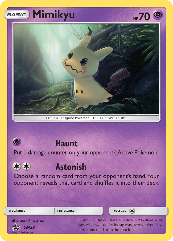 Mimikyu (SM29) [Sun & Moon: Black Star Promos] | Play N Trade Winnipeg